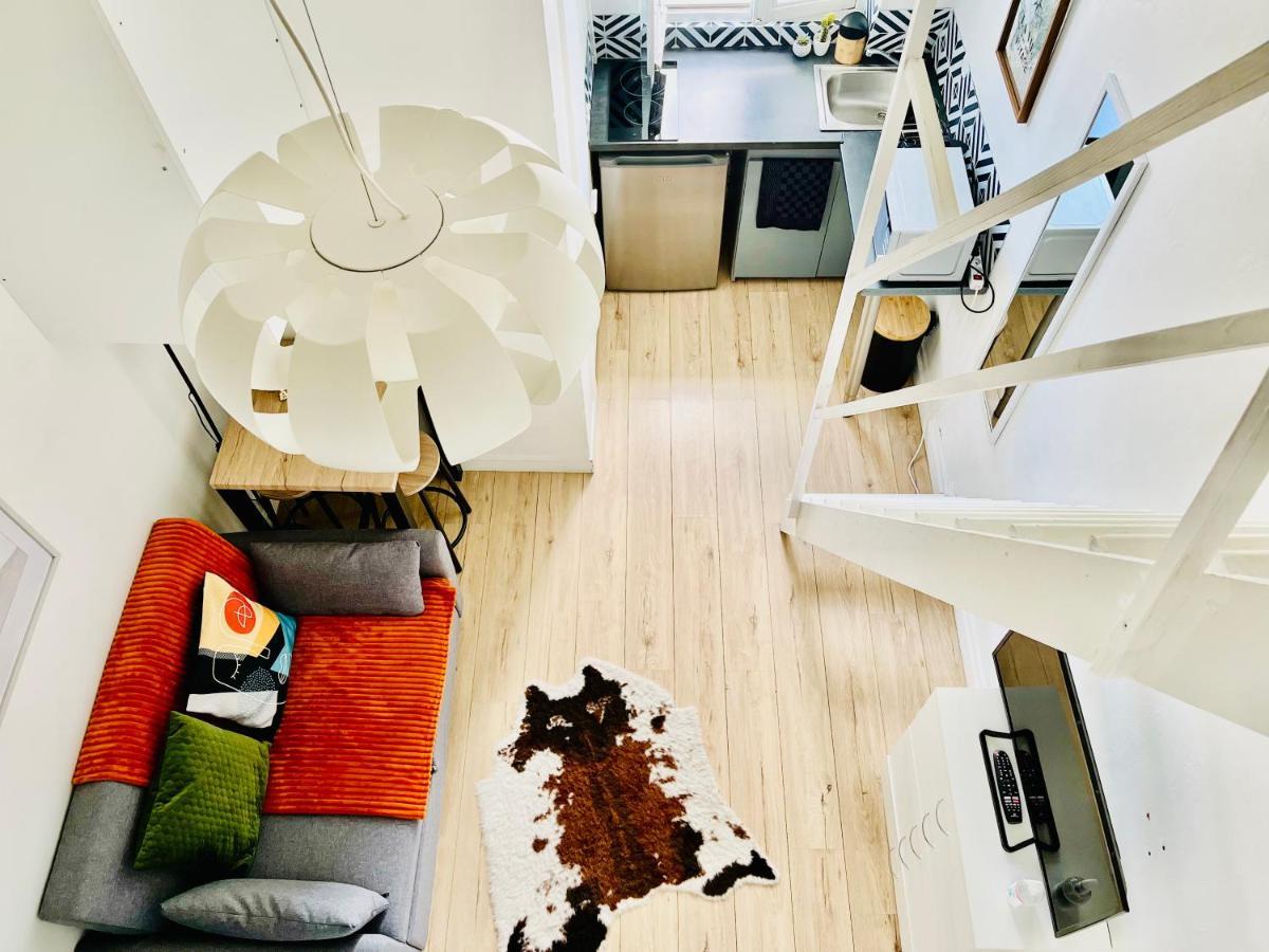 Parc Buttes Chaumont - Studio Mezzanine Paris Apartment Ngoại thất bức ảnh