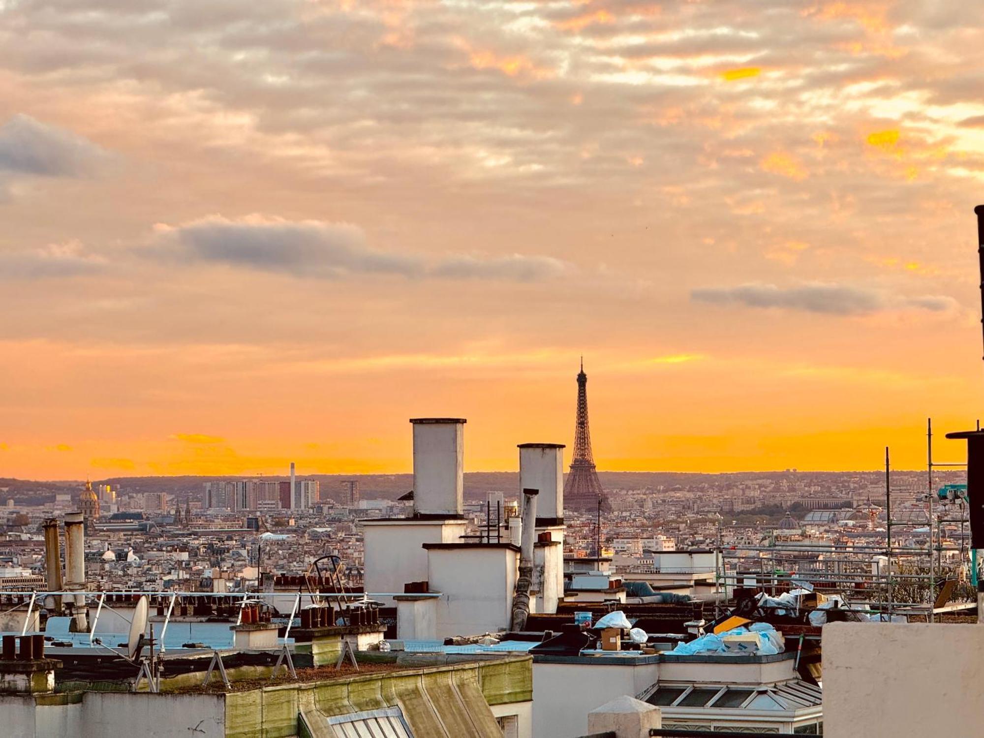 Parc Buttes Chaumont - Studio Mezzanine Paris Apartment Ngoại thất bức ảnh